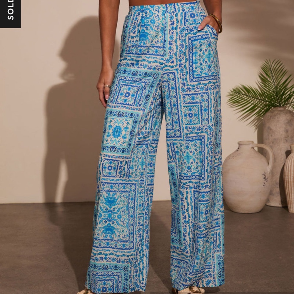 Bohemia printed pants
